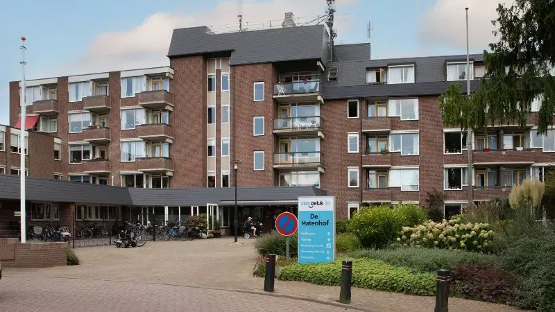 De buitenkant van de locatie De Matenhof van KleinGeluk