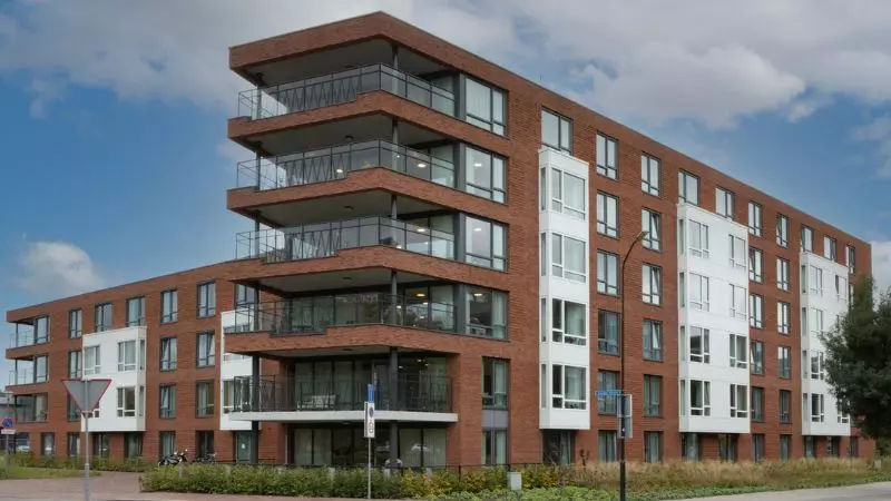 De buitenkant van de locatie Veldhuis van KleinGeluk